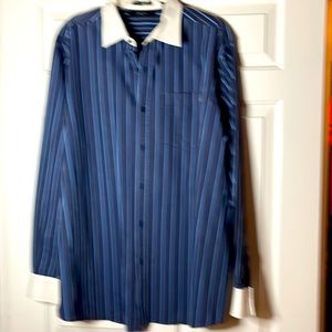 Sean John Dress Shirt, French Cuffs XXL